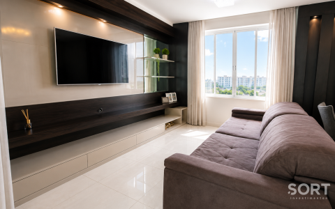 Apartamento para locação do Ed. Luar Biasa com 152 m² na Barra Sul em Balneário Camboriú