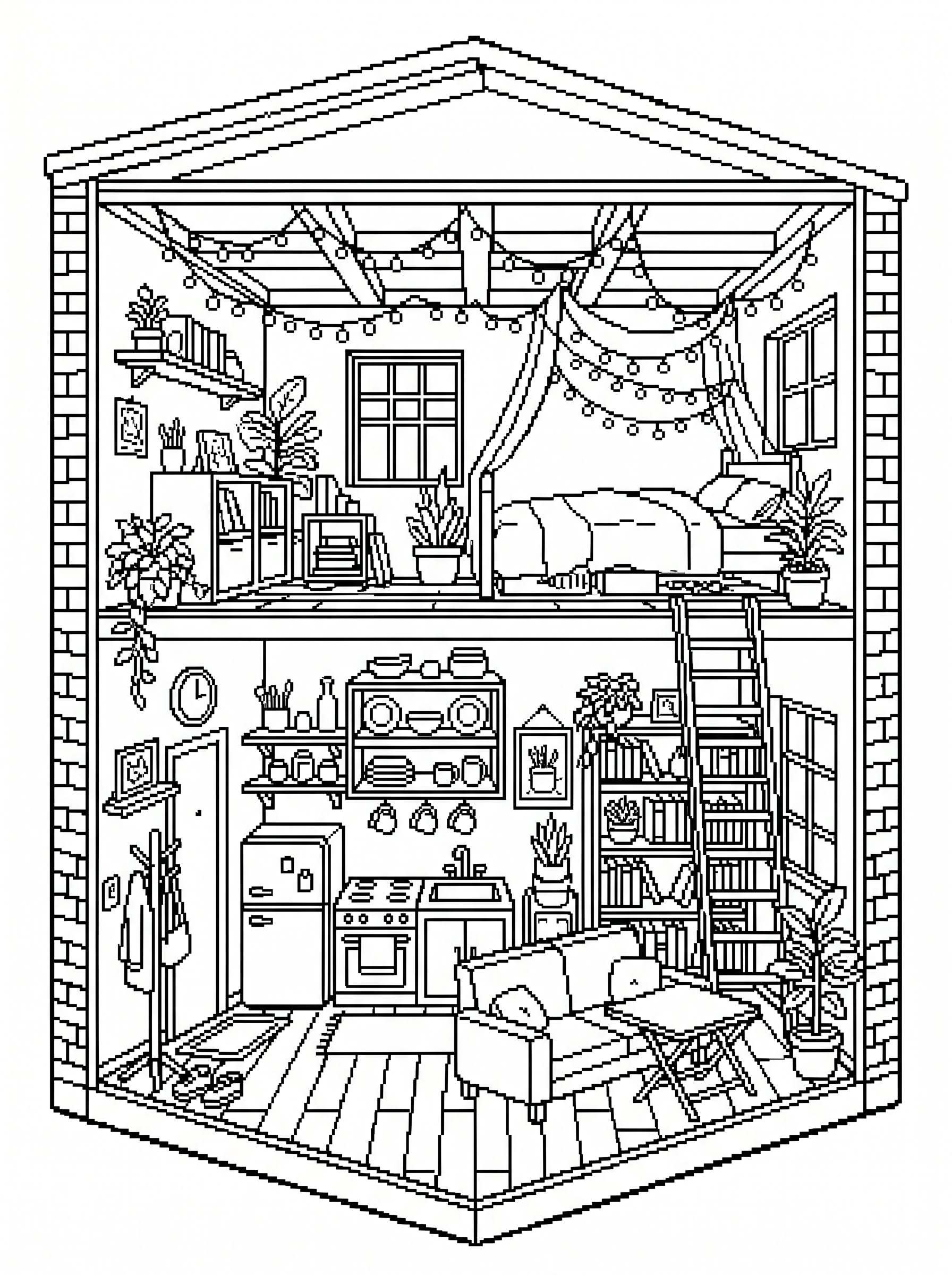 Coloring Page BW 3