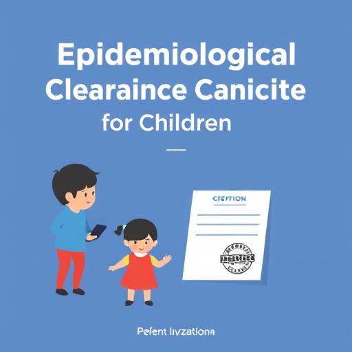 Справка об эпидокружении для детей: что нужно знать