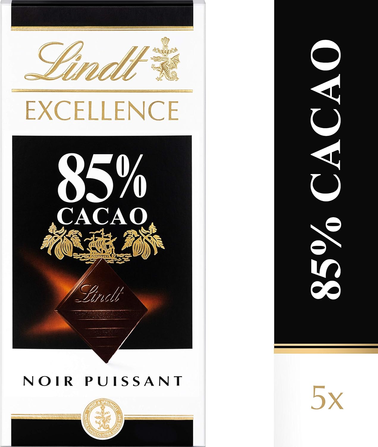 Lindt Excellence Noir Decacao