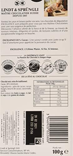 Vue 2 de Lindt Excellence Noir Decacao