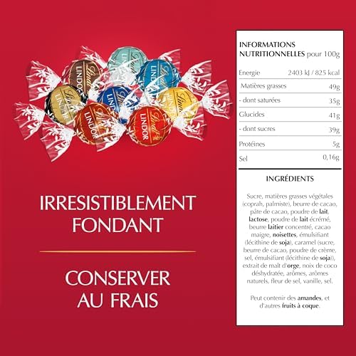 Vue 2 de Lindt Boite Partage Lindor