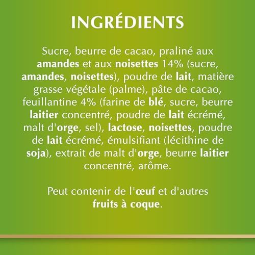 Vue 3 de Lindt Tablette Praline Feuillete