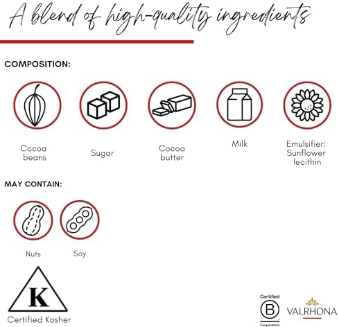 Vue 4 de Valrhona Feves Chocolat Lait