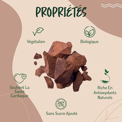 Vue 4 de Pate De Cacao Cru