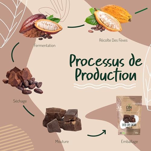 Vue 5 de Pate De Cacao Cru
