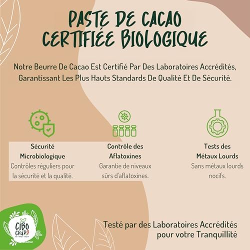 Vue 7 de Pate De Cacao Cru