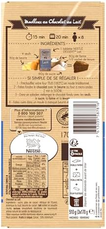 Vue 3 de Nestle Dessert Lait Tablette