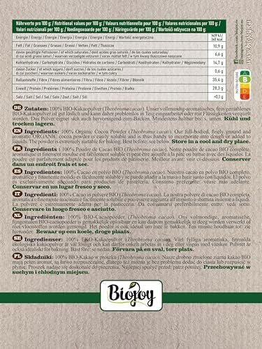 Vue 4 de Biojoy Poudre De Cacao