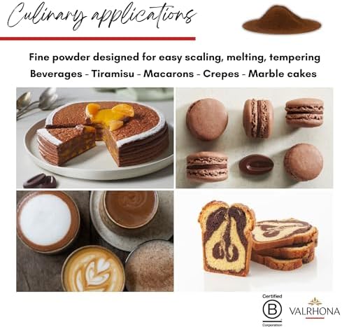 Vue 3 de Cacao En Poudre Valrhona