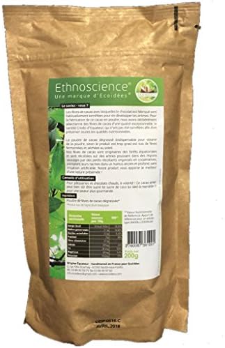 Vue 2 de Poudre De Cacao Cru