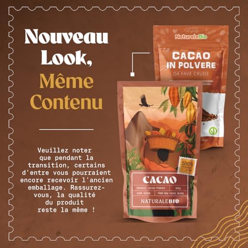 Vue 5 de Naturalebio Poudre De Cacao