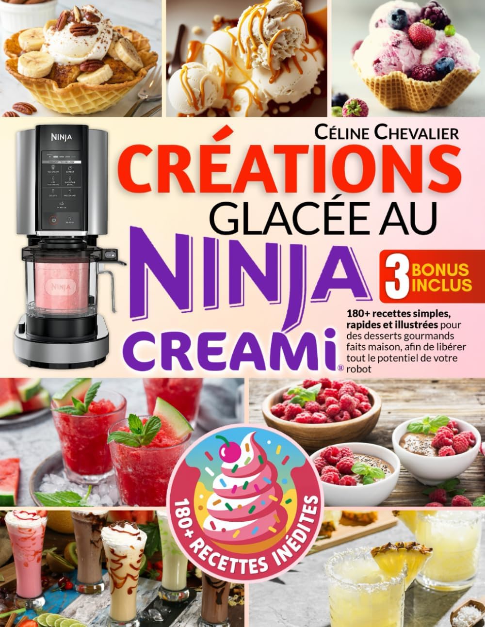 Vue 5 de Livre Recette Ninja Swirl