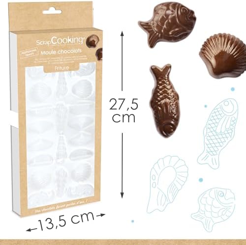 Vue 3 de Scrapcooking Moule Rigide Fritures
