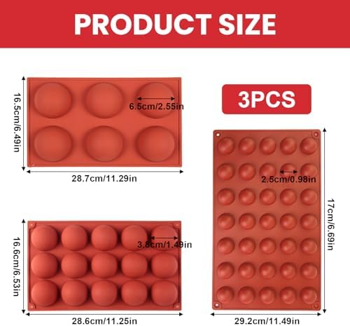 Vue 2 de Wekuw Moule Silicone Demi