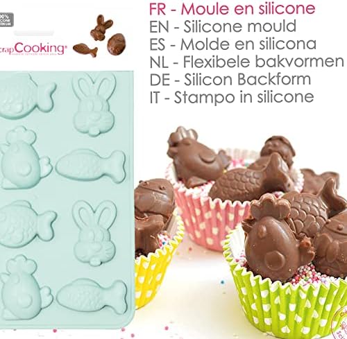 Vue 2 de Scrapcooking Moule Silicone Chocolats