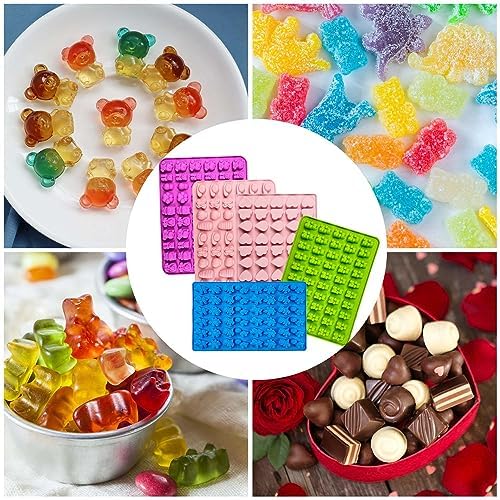 Vue 2 de Pieces Moule Silicone Bonbon