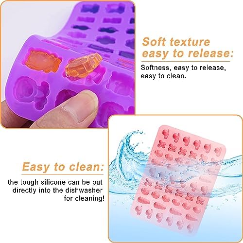 Vue 4 de Pieces Moule Silicone Bonbon