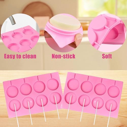 Vue 3 de Moule Sucette Chocolatmoule