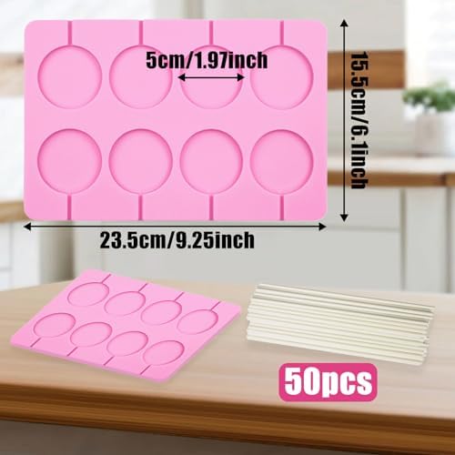 Vue 4 de Moule Sucette Chocolatmoule