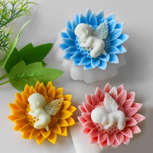 Vue 4 de Figurine Angelic En Silicone