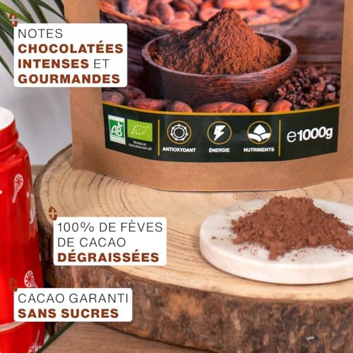 Vue 4 de Cacao Sans Sucre En