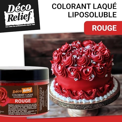 Vue 2 de Deco Relief Colorant Alimentaire