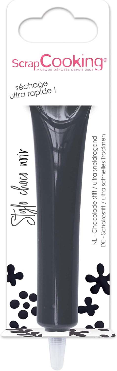 Scrapcooking Stylo Choco Noir