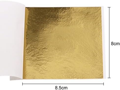 Vue 2 de Feuille Dor Imitation Feuilles