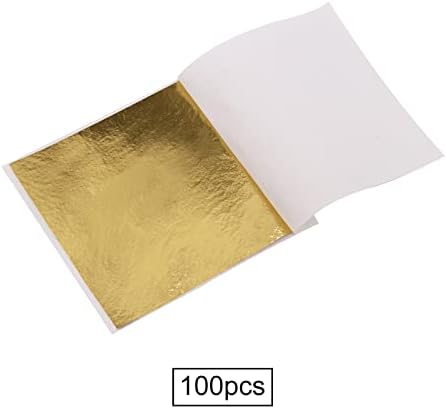 Vue 3 de Feuille Dor Imitation Feuilles