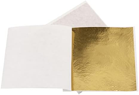 Vue 4 de Feuille Dor Imitation Feuilles