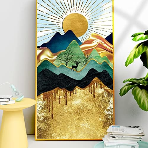 Vue 6 de Feuille Dor Imitation Feuilles