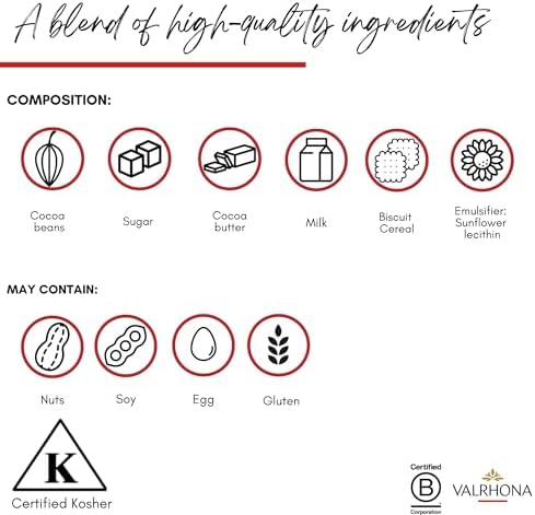 Vue 4 de Perles Mixtes Craquantes Valrhona