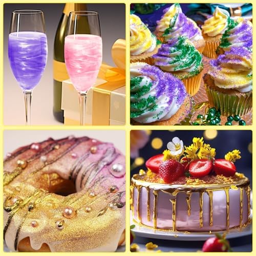 Vue 5 de Paillettes Comestibles Kicofood