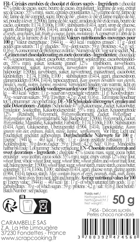 Vue 6 de Scrapcooking Perles En Chocolat