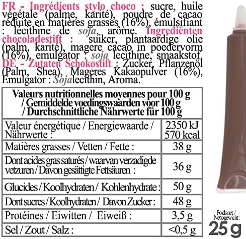 Vue 2 de Scrap Cooking Stylo Choco