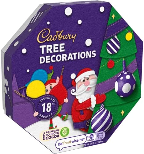 Vue 2 de Cadbury Decorations Pour Sapin