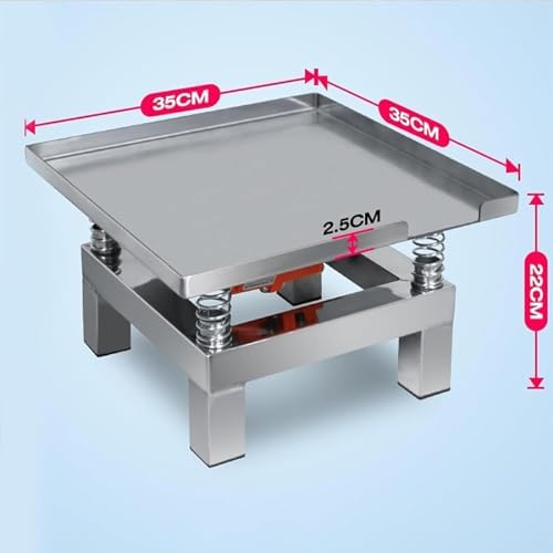 Vue 3 de Petite Table Vibrante En