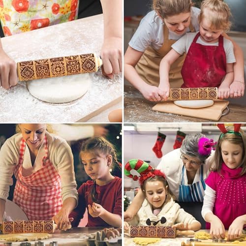 Vue 6 de Gaufrage Rouleau Patisserie