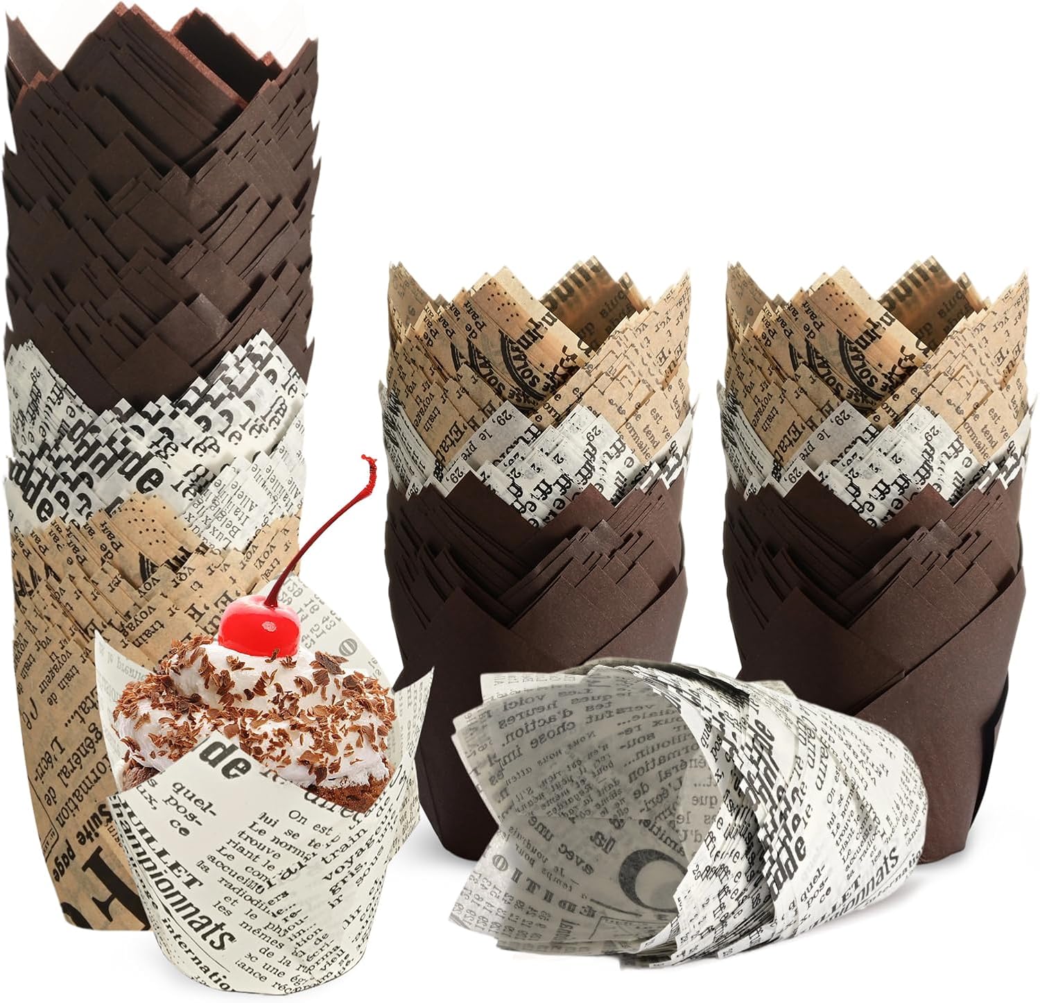 Pieces Caissette Muffins Papier