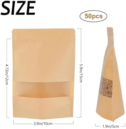 Vue 2 de Kinetox Sachet Kraft Alimentaire