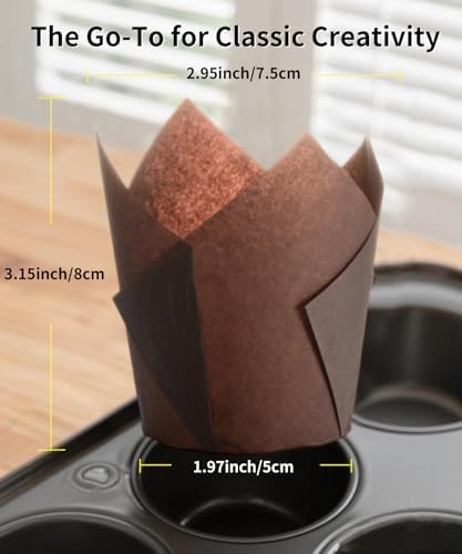 Vue 2 de Pieces Caissette Muffins Papier