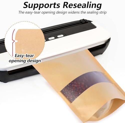 Vue 5 de Kinetox Sachet Kraft Alimentaire