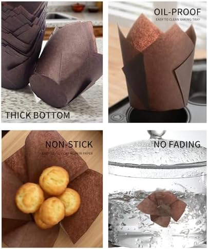 Vue 5 de Pieces Caissette Muffins Papier