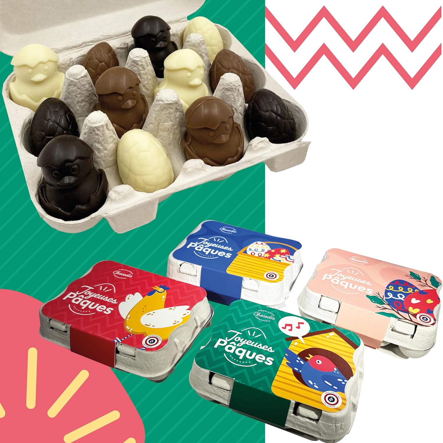 Coffret Boite Oeufs En