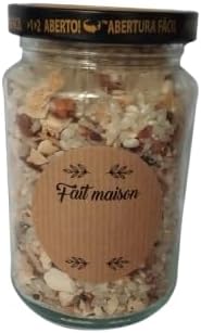 Vue 4 de Etiquettes Kraft Adhesives Rondes