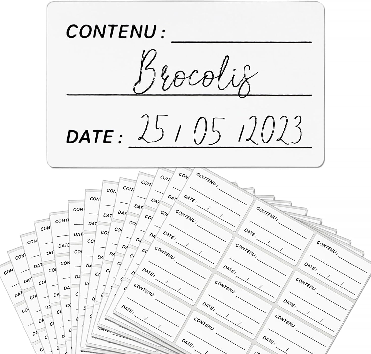 Pcs Cmcm Etiquette Autocollant