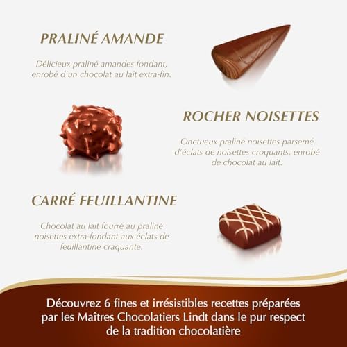 Vue 7 de Lindt Boite Connaisseurs Pralines