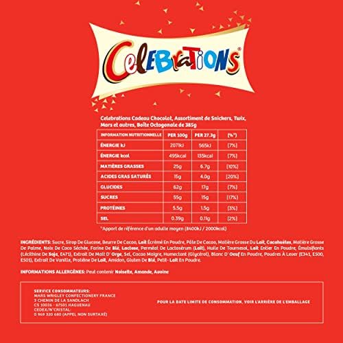 Vue 3 de Celebrations Coffret Cadeau Chocolat