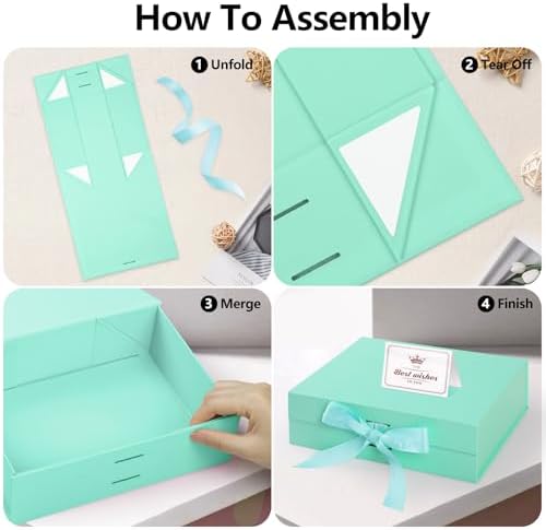 Vue 3 de Hianjoo Boite Cadeau Avec